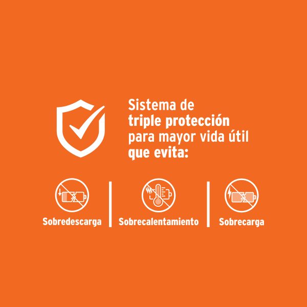 Batería ion litio, 12V, para ROTI-12AC y TALI-12AC