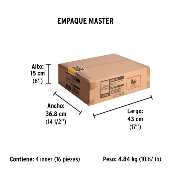 Batería ion litio, 12V, 2 Ah, PRETUL