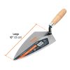 Cuchara para albañil 10" forjada tipo Filadelfia, TRUPER