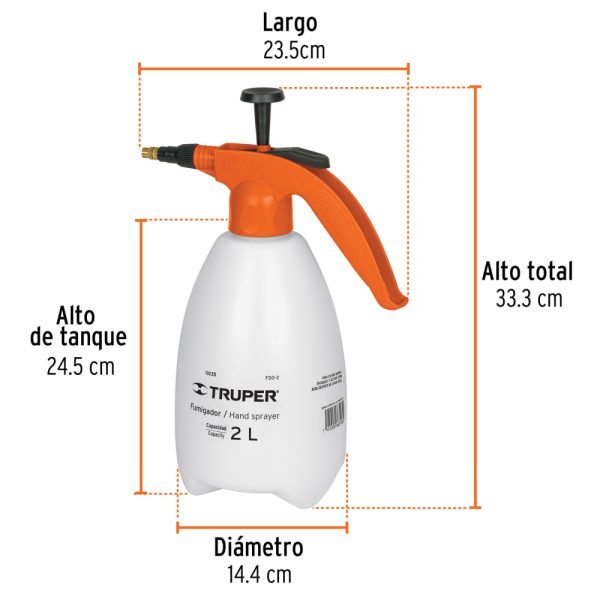 Fumigador Doméstico, 2 Litros (FDO-2)