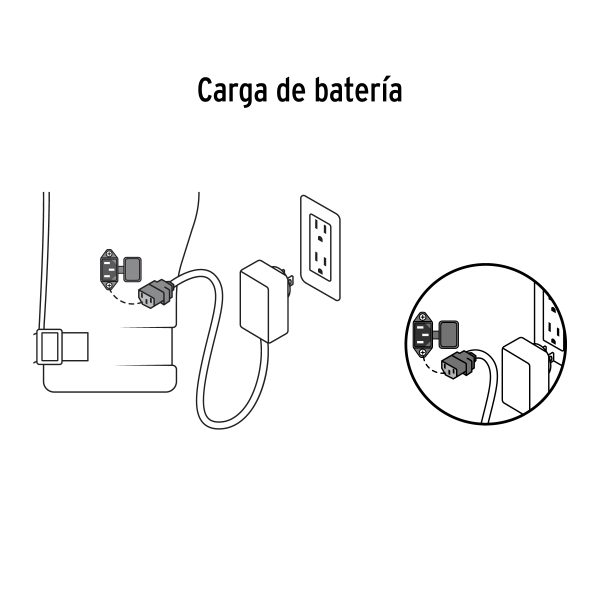 Fumigador de 18 L eléctrico con batería ion litio de 12 V