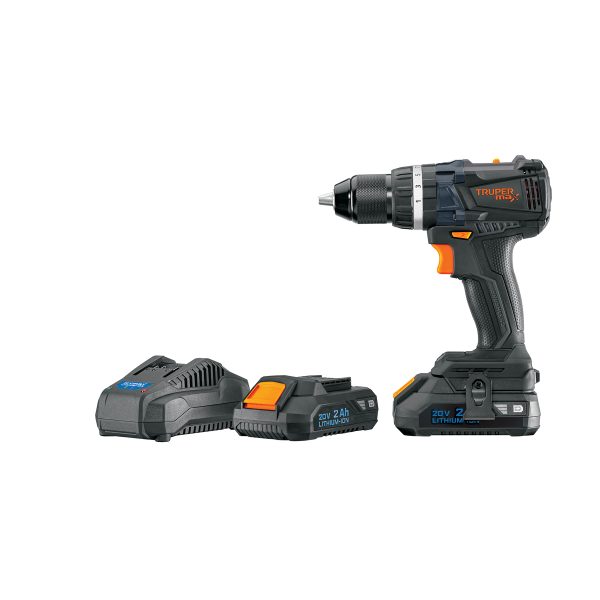 Rotomartillo 1/2", 20V, 2 baterías 2Ah, MAX