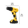 Taladro inalámbrico 12V 3/8" Pretul