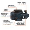 Bomba periférica 1HP, altura máx 60m, uso agrícola, TRUPER