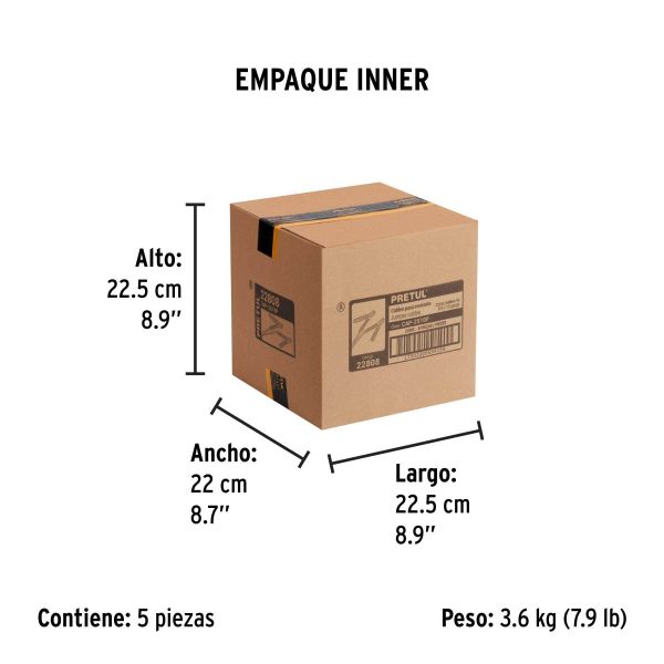 Cables pasa corriente 2.5m, 125 A, 10 AWG, con funda, Pretul