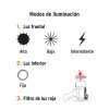 Linterna reflectora LED 2000 lm, recargable, TRUPER