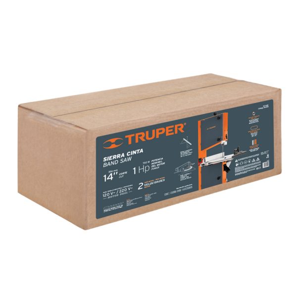 Sierra de mesa 10", 2-1/2 HP, TRUPER