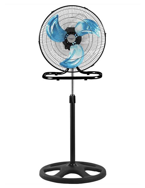 Ventilador motor tipo industrial, alta potencia, 3 posiciones