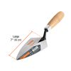 Cuchara para albañil 7" forjada tipo Filadelfia, TRUPER