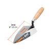 Cuchara para albañil 8" forjada tipo Filadelfia, TRUPER