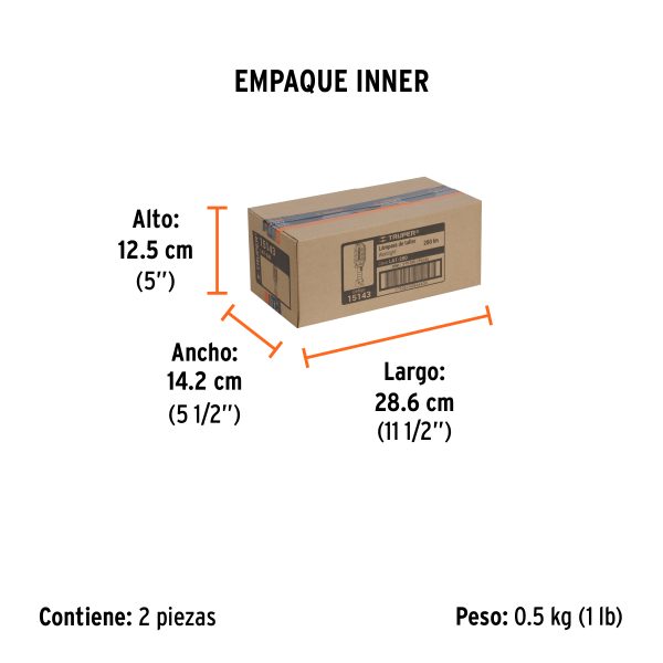 Lámpara LED 280 lm de taller, recargable, Truper