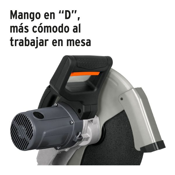 Tronzadora / cortadora de metales 14", mango en "D", 2200 W