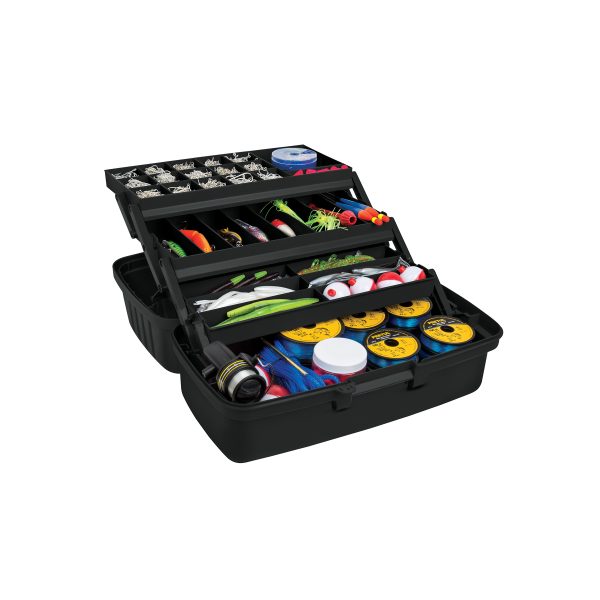 Caja para pesca de 16" con 3 bandejas deslizables, Truper