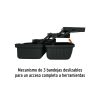 Caja para pesca de 16" con 3 bandejas deslizables, Truper