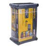 Estante plástico 4 repisas cap. 27 Kg, 123x36x56, PRETUL