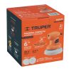 Pulidora compacta a una mano, 6", 45W, TRUPER PRO