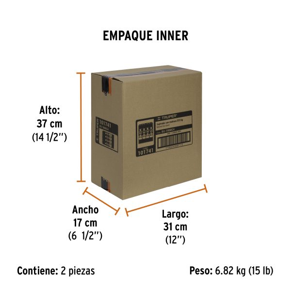 Juego de 4 sujetadores con matraca carga máxima 1000 kg