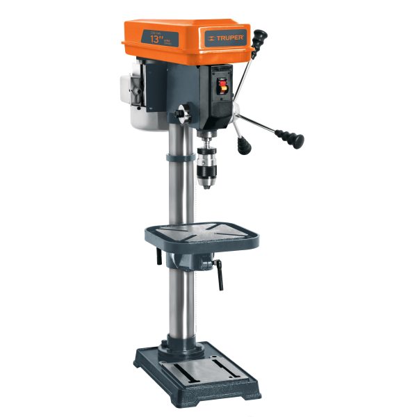Taladro de piso 13", 3/4 HP (560 W), broquero 5/8", Truper