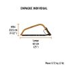 Arco jardinero tubular de 21", Truper