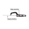 Mini arco 12" de plástico para segueta, Pretul