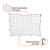 Red de carga 1.80 m x 1.20 m para camioneta, 1.5 Ton, Truper
