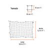 Red de carga 1.80 m x 1.20 m para camioneta, 1.5 Ton, Truper