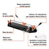 Cortador azulejo 24" (60cm) romp.multipunto en caja, EXPERT